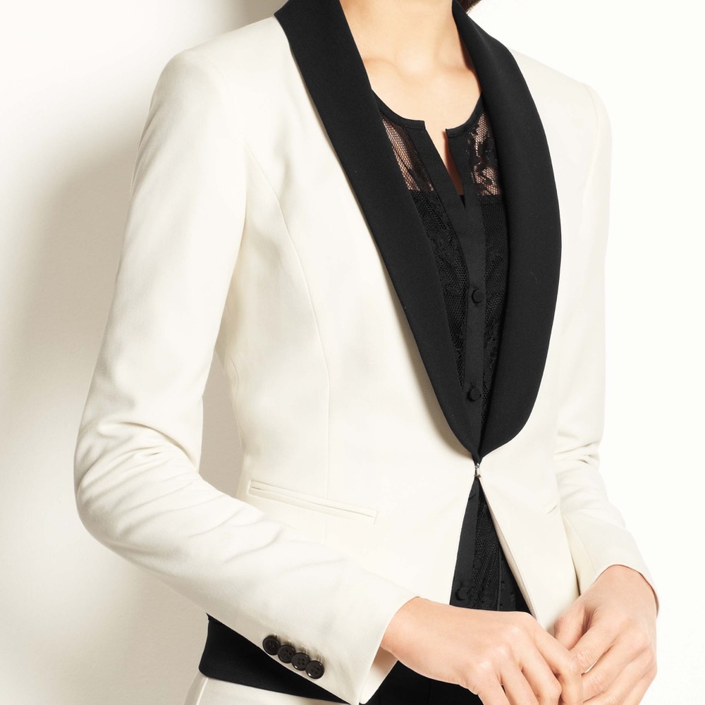 Ann Taylor Cropped Blazer